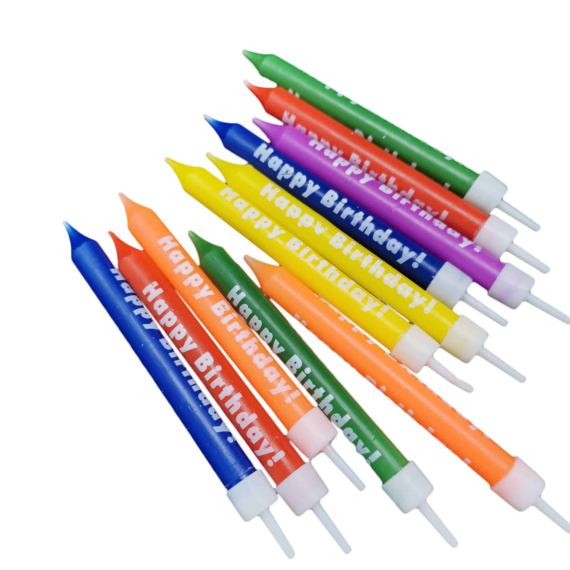 Customizable Light Stick Silk Screen Birthday Candle - 图片 4