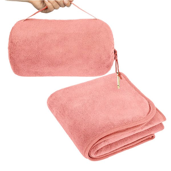 Portable Carrying Handle Travel Blanket - 图片 4