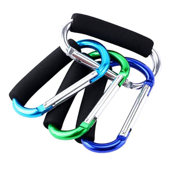 Dshaped Buckle Aluminum Carabiners - 图片 4