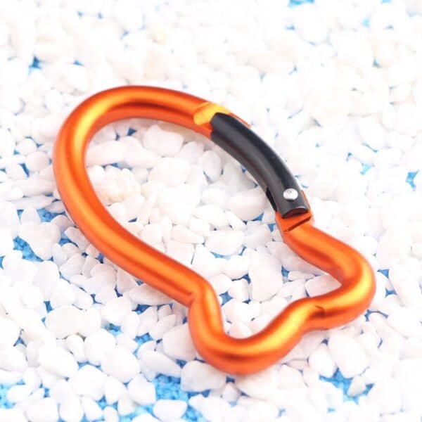Fish-shaped Aluminum Alloy Carabiner - 图片 4