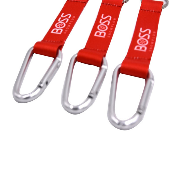 Polyester Strap Keychain With Carabiner - 图片 4