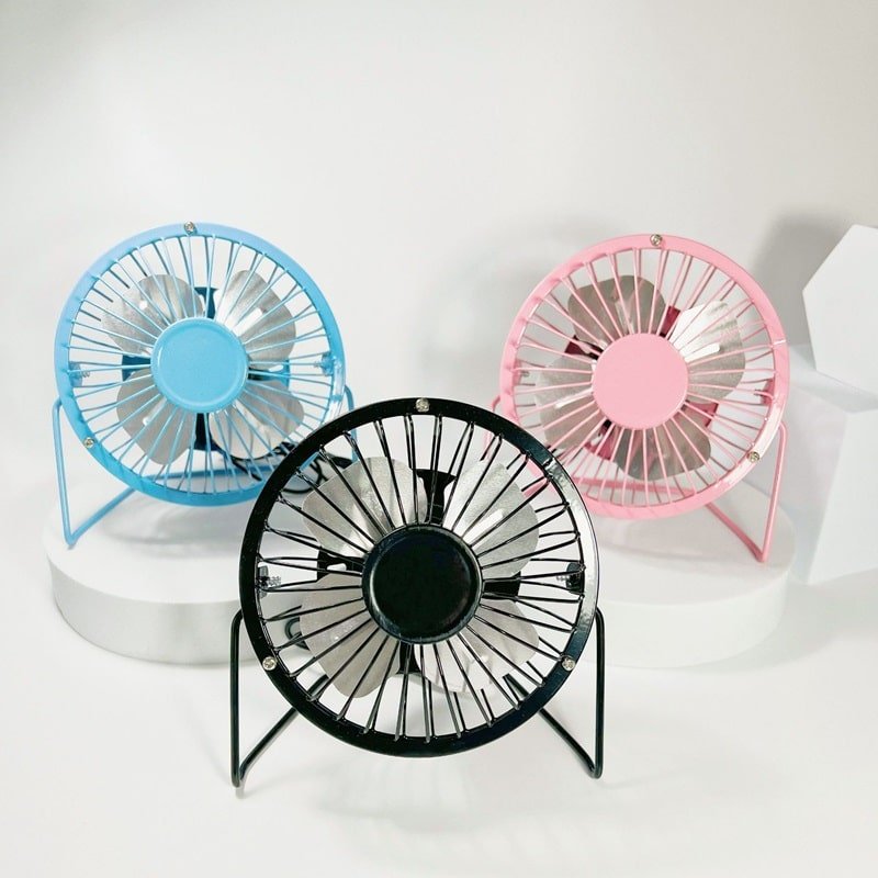Metal Summer Handheld USB Fan - Image 4