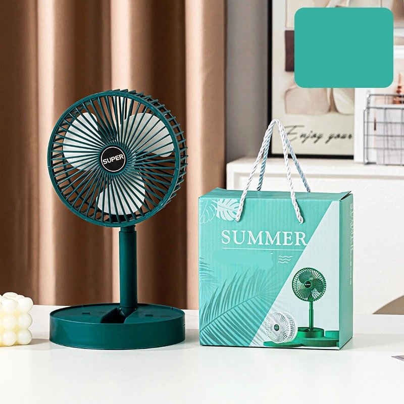 Desktop Folding Rechargeable Outdoor Portable Fan - Image 4