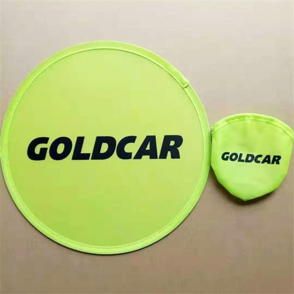 9.8 inches Full Color Folding Flying Fan w/Pouch - 图片 4