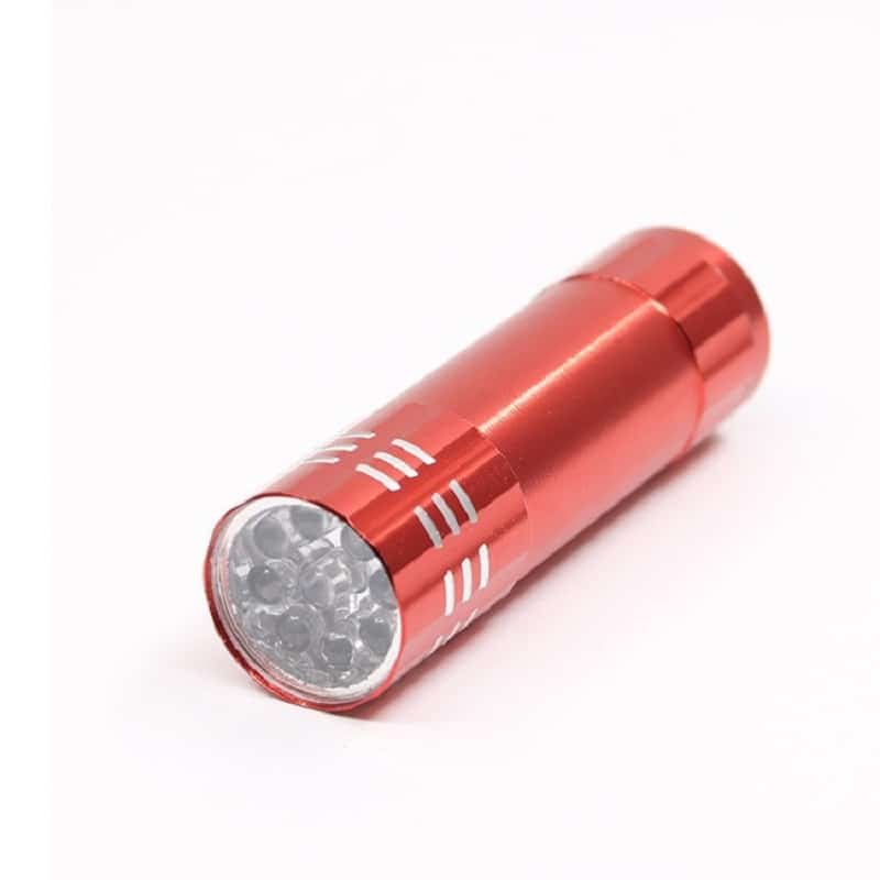 Pocket Aluminum Mini LED Flashlight with Lanyarded - 图片 4