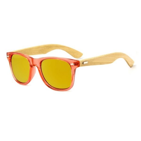 BamboSunglassesith Clear Frame - 图片 4