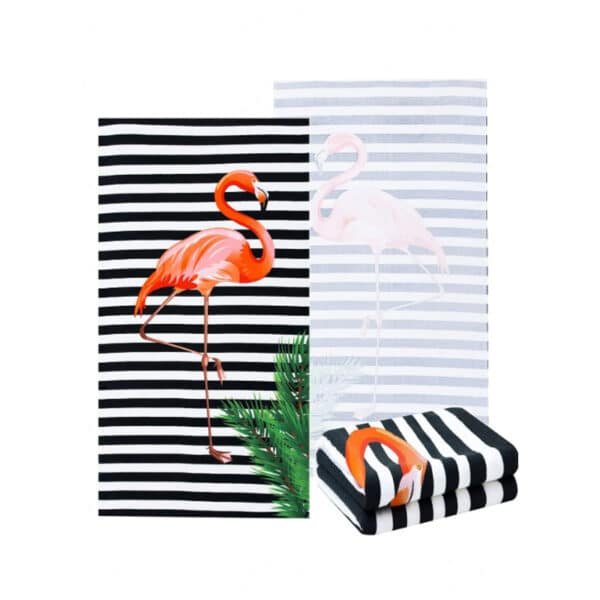 Double-Sided Microfiber Beach Towel - 图片 4