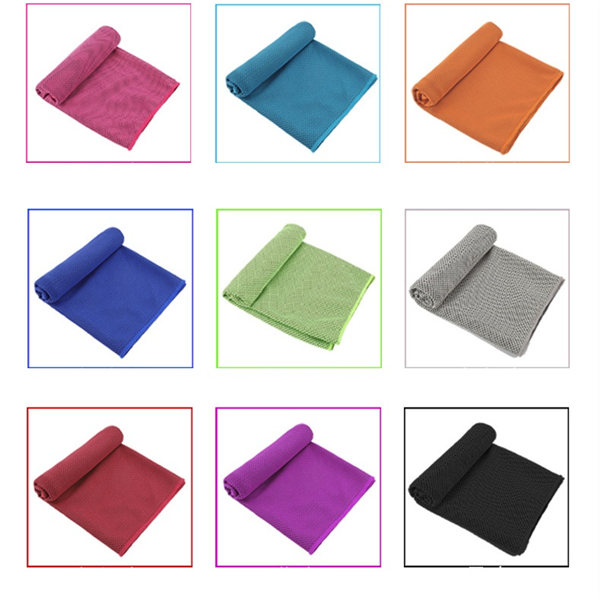 Ice Cooling Quick-drying Towel with Carabiner - 图片 4