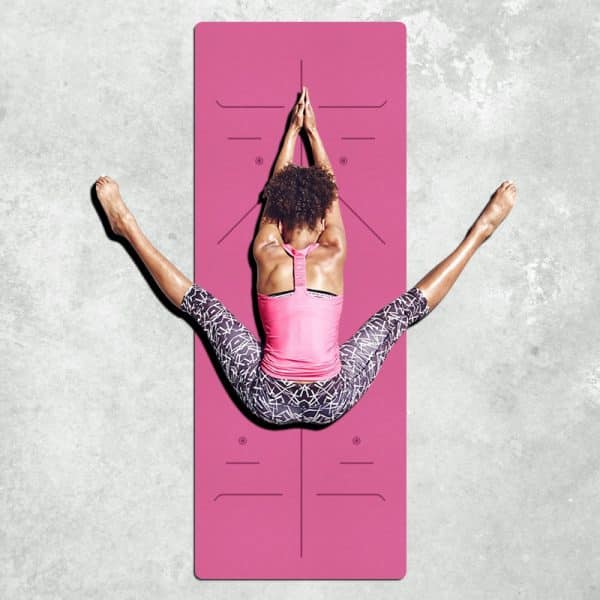Three-Layer Non-Slip Natural Rubber Yoga Mat - 图片 4