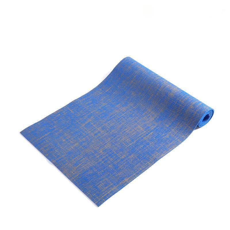 PVC Jute Yoga Mat - 图片 4