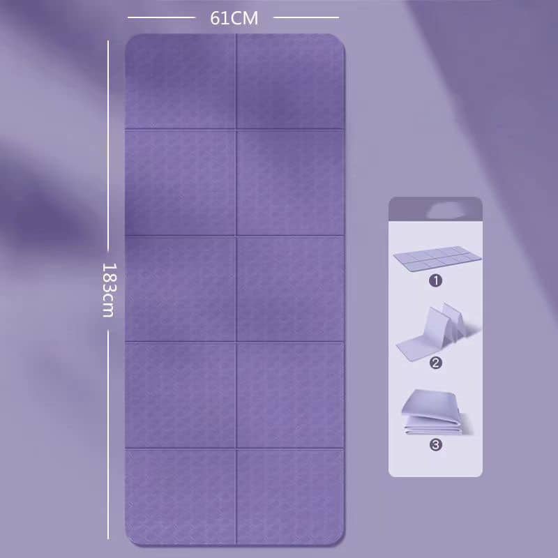 Portable Foldable Yoga Mat - 图片 4