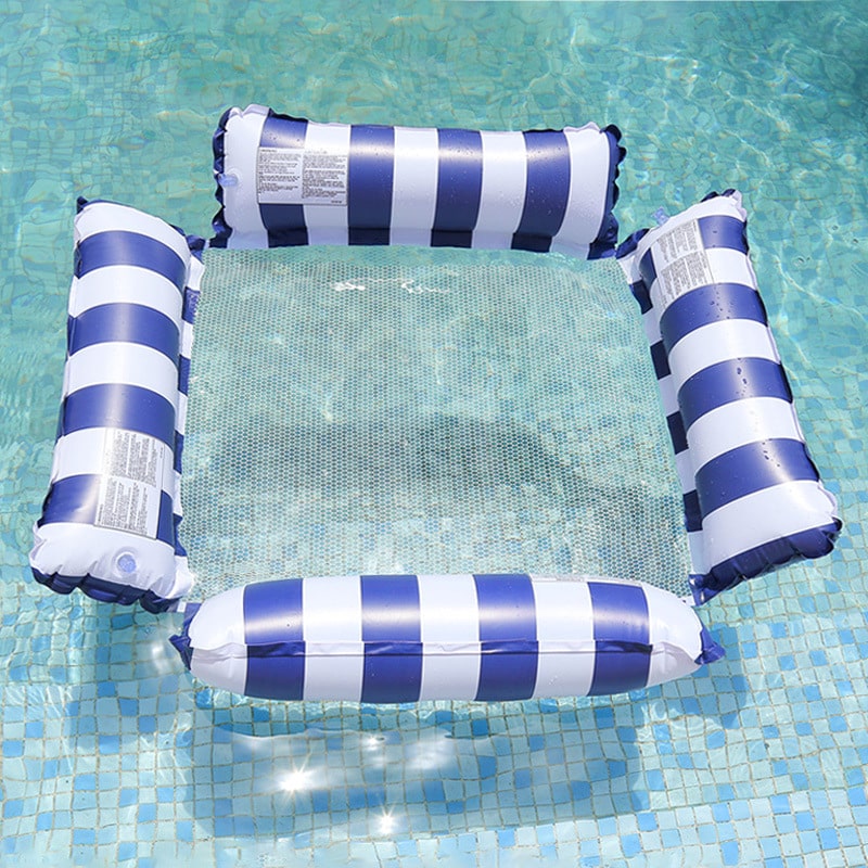Collapsible Four-tube PVC Inflatable Float Raft - 图片 4