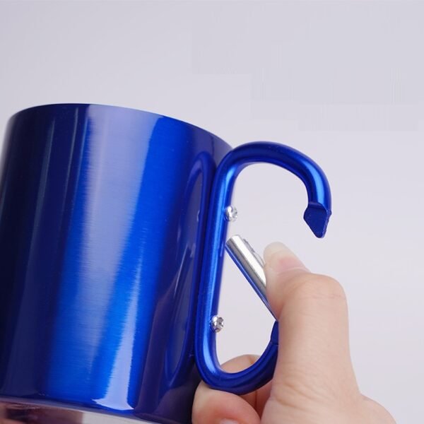 Outdoor Camping Double Stainless Steel Mug 10OZ - Image 4