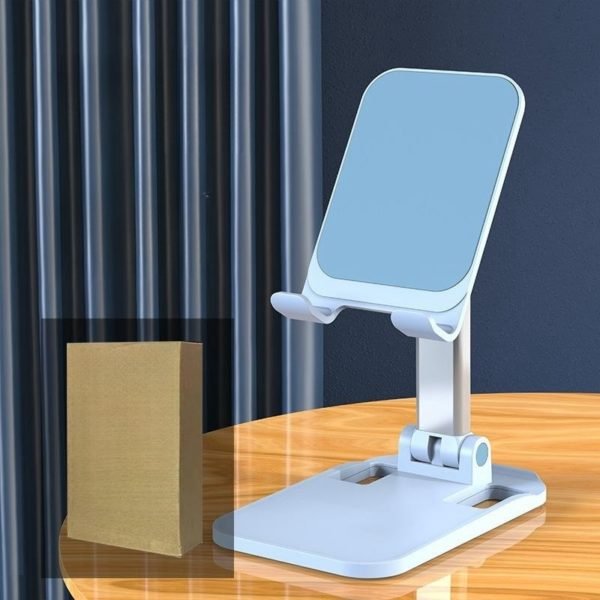 Multicolor PC Retractable Foldable Mobile Phone Holder With Silicone Non-slip Pad - 图片 4