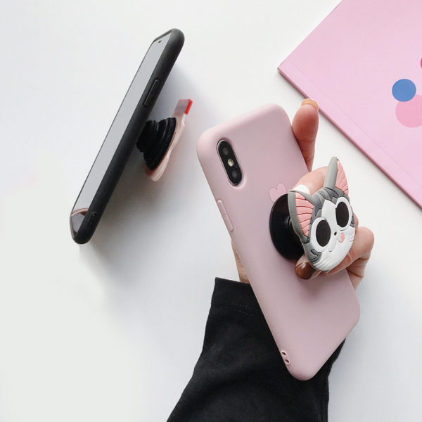 Custom Silicone Collapsible Cell Phone Stand - 图片 4