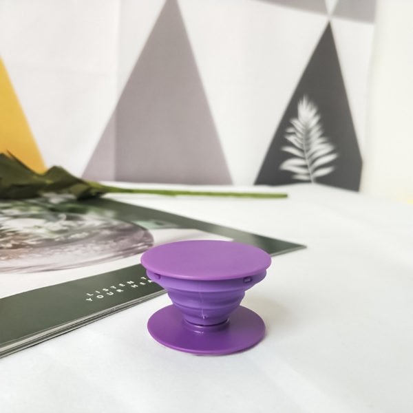 ABS Collapsible Round Popgrip Phone Stand - 图片 4