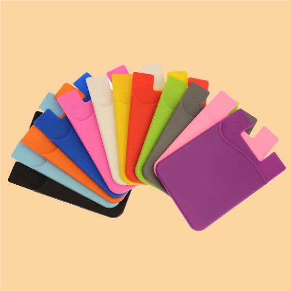 Silicone Phone Wallet with Ring Stand - 图片 4