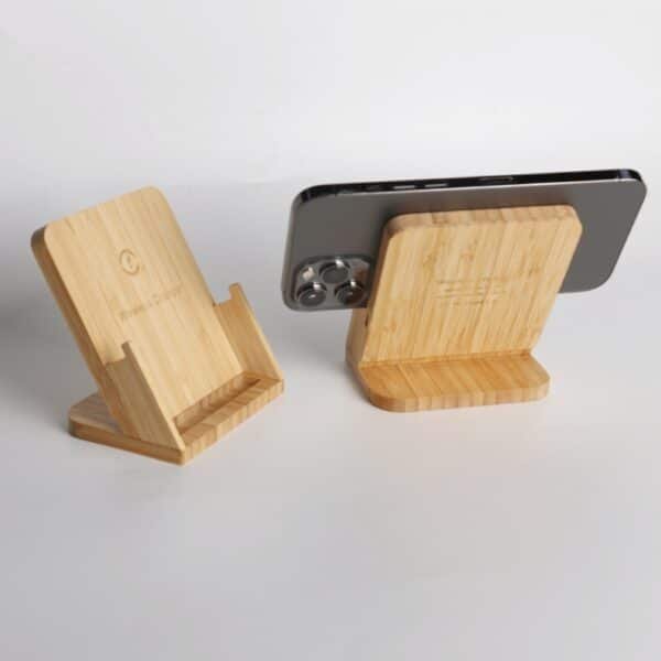 Bamboo 2-in-1 Wireless Charger - 图片 4