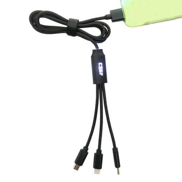 Charging Cable With Custom LED Luminous Lighting Logo - 图片 4