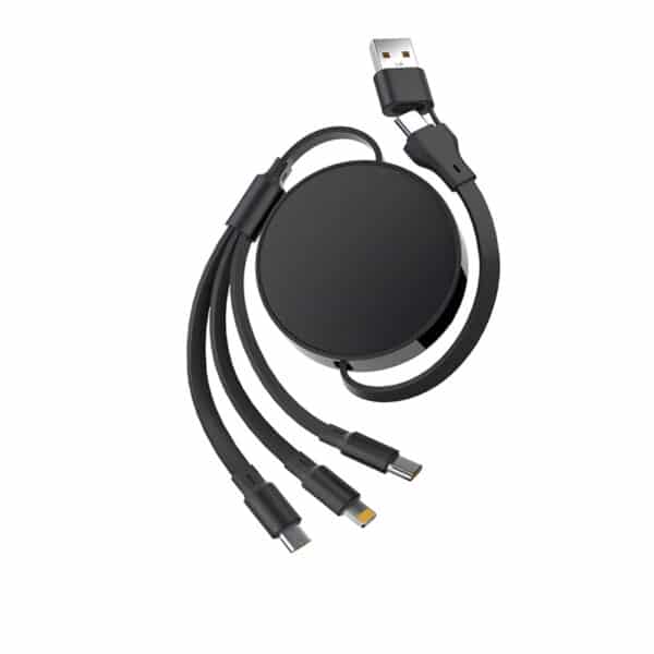 Stretchable 3 in 2 Fast Charging Cable - 图片 4