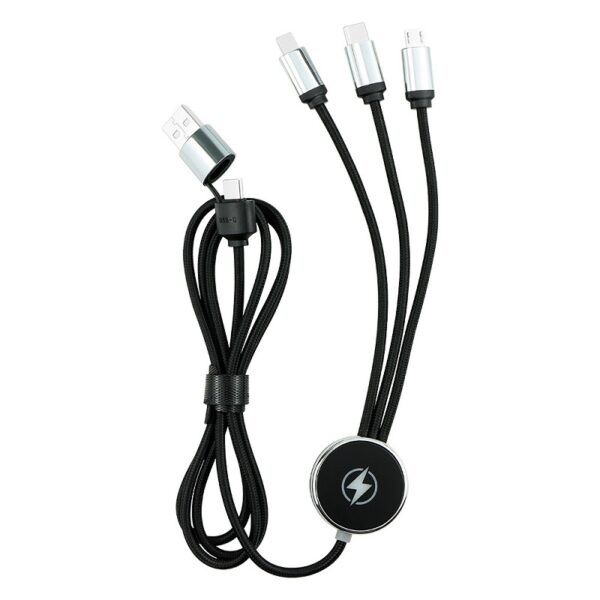 Illum 3-in-1 Light-Up Charging Cable - 图片 4