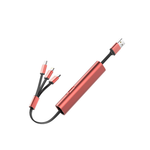 Aluminum 3-in-1 Charging Cable - 图片 4