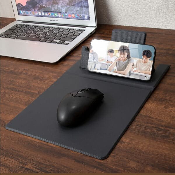 Custom Wireless Office Charging Mouse Pad - Image 4