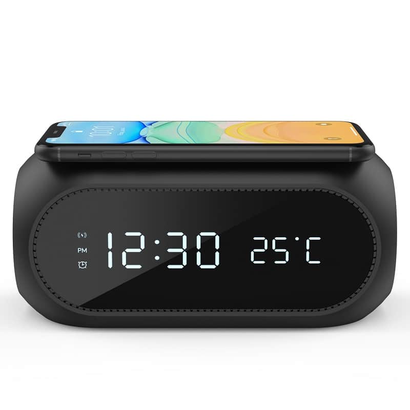 Alarm Clock with Wireless Speaker & Wireless Charger - 图片 4
