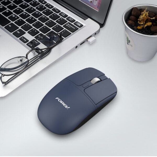Wireless Silent Metal Wheel Mouse - 图片 4