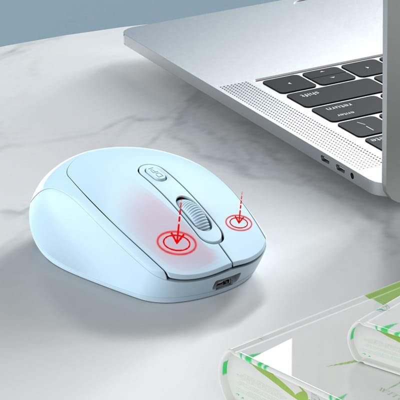 Rechargeable Dual Mode Bluetooth Mouse - Image 4