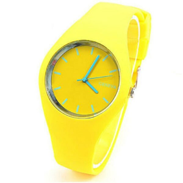 Unisex Multiple Colors Silicone Digital Watch - 图片 4