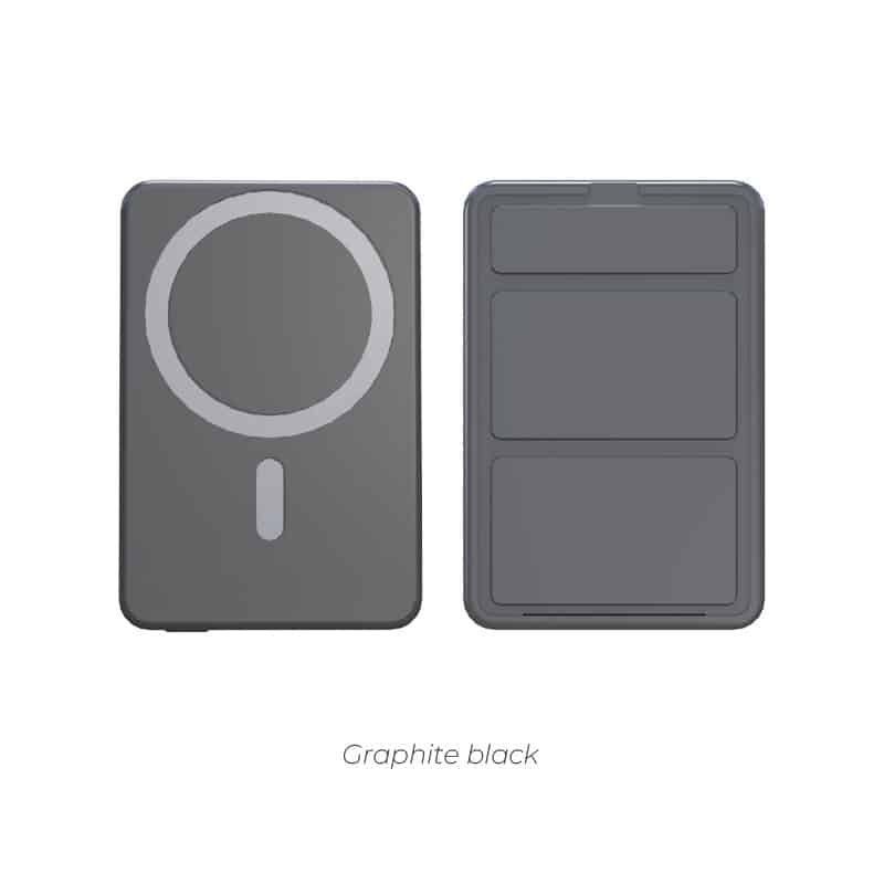Custom Magnetic 5000 mAh Wireless Power Bank - 图片 4