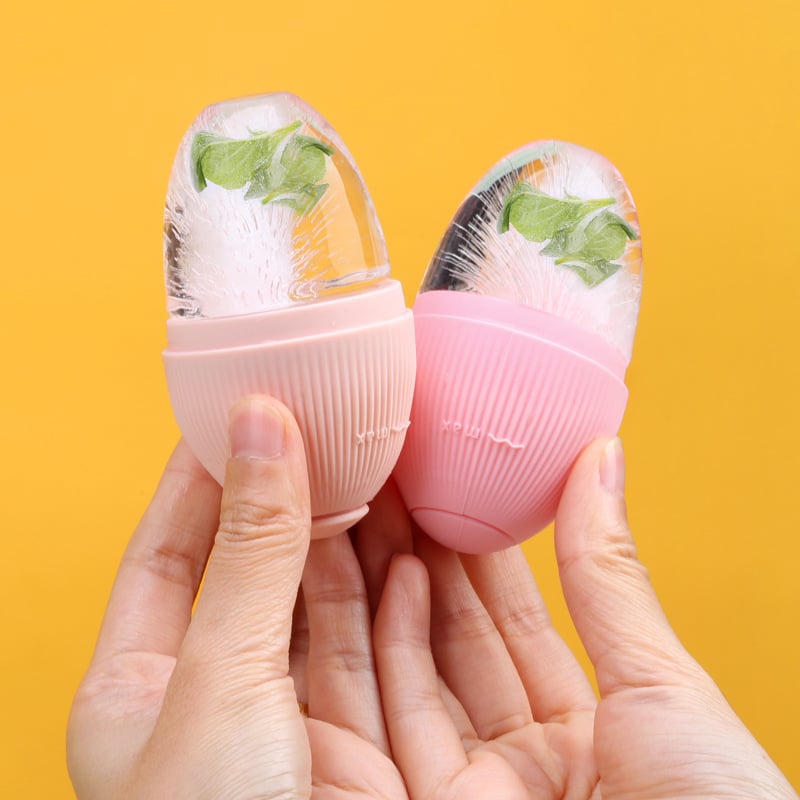 Egg-Shaped Facial Ice Pack for Soothing Massage - 图片 4
