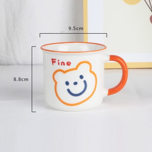 Cute Ceramic Mug for Home Use 14OZ - 图片 4