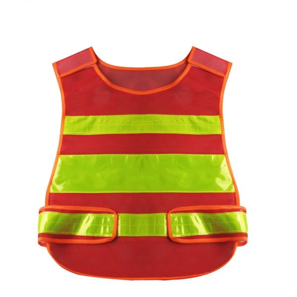 Polyester Reflective Safety Vest - 图片 4