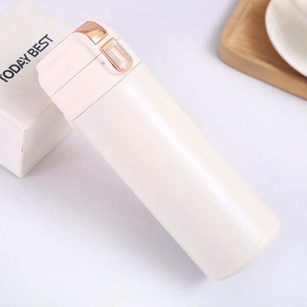 Stainless Steel 15oz Double Vacuum Bouncing Bottle - 图片 4