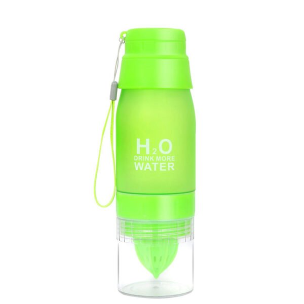 Large Capacity 23oz Portable Colorful Frosted Plastic Bottle - Image 4