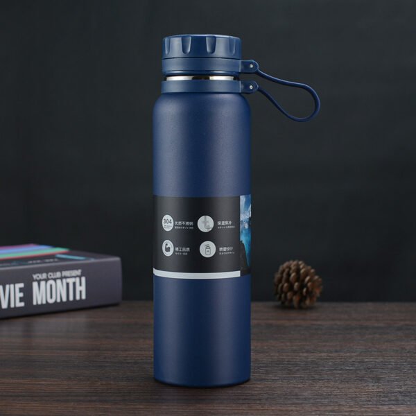 Outdoor Go-Anywhere Stainless Steel Bottle with Link-Lid Handle 26oz - Image 4