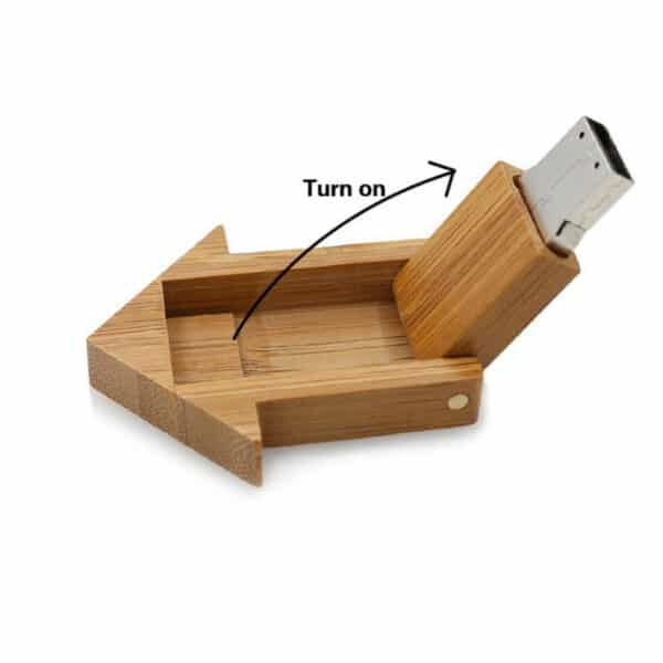 Wooden House USB Flash Drive - 图片 4