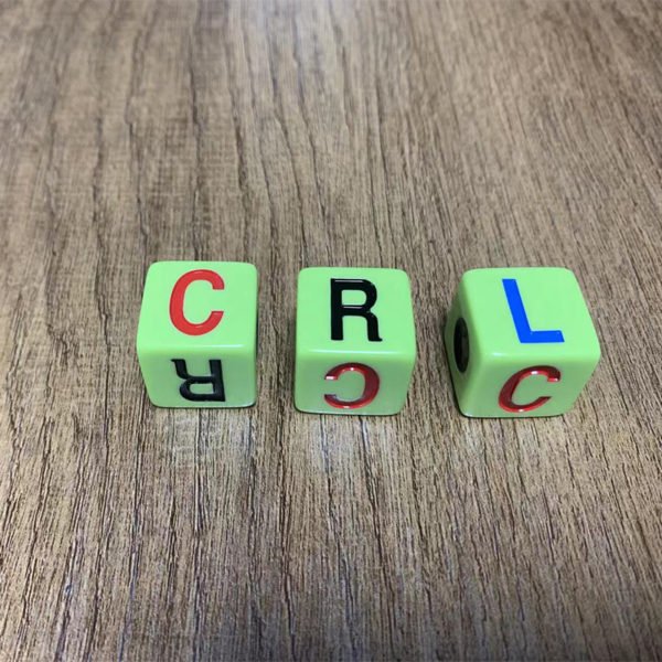 0.75 inch Dice with Logo on 3 Sides - 图片 4