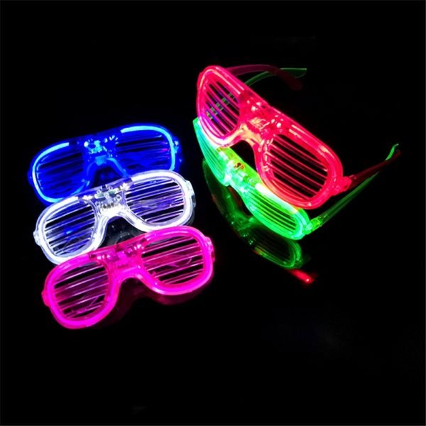 Custom LED Flashing Shutter Party Glasses - 图片 4