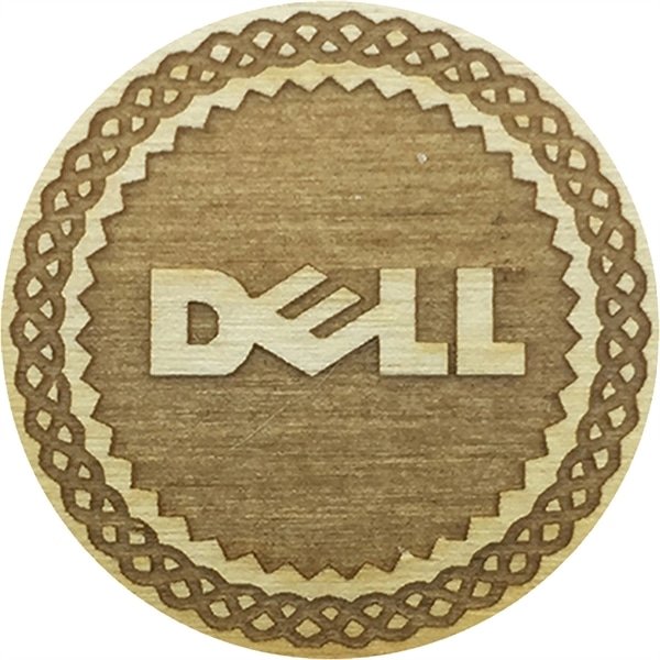 Wood Poker Chips with Logo - 图片 4