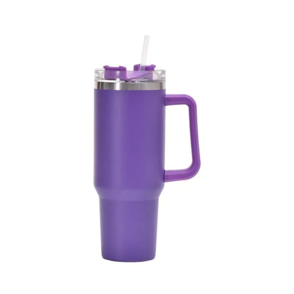 40oz Portable Handle Car Tumbler Bottle - 图片 4