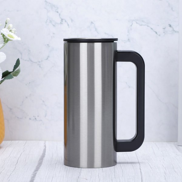 10 oz. Sporty Stainless Steel Travel Mug - 图片 4