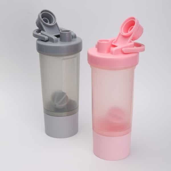 Convenient Outdoor Scaled Fitness Mug 16oz Protein Powder Shaker Cup - Image 4
