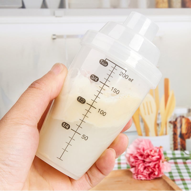 Shaking Cup Protein Powder Shaker with Scale Outdoor Sports Fitness Bottle - 图片 4