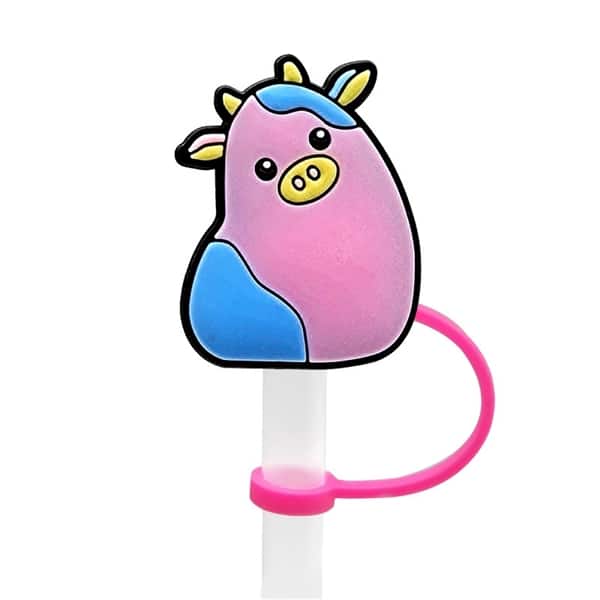 Silicone Plush Toy Straw Cover Cap - 图片 4