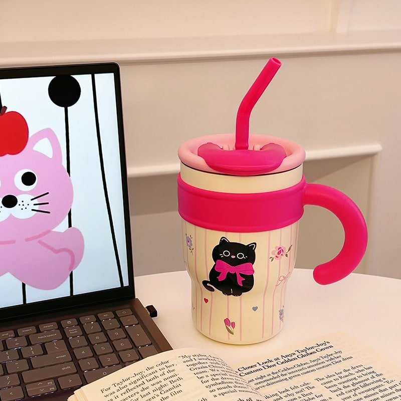 Large-Capacity 25oz Insulated Tumbler Cup - 图片 4