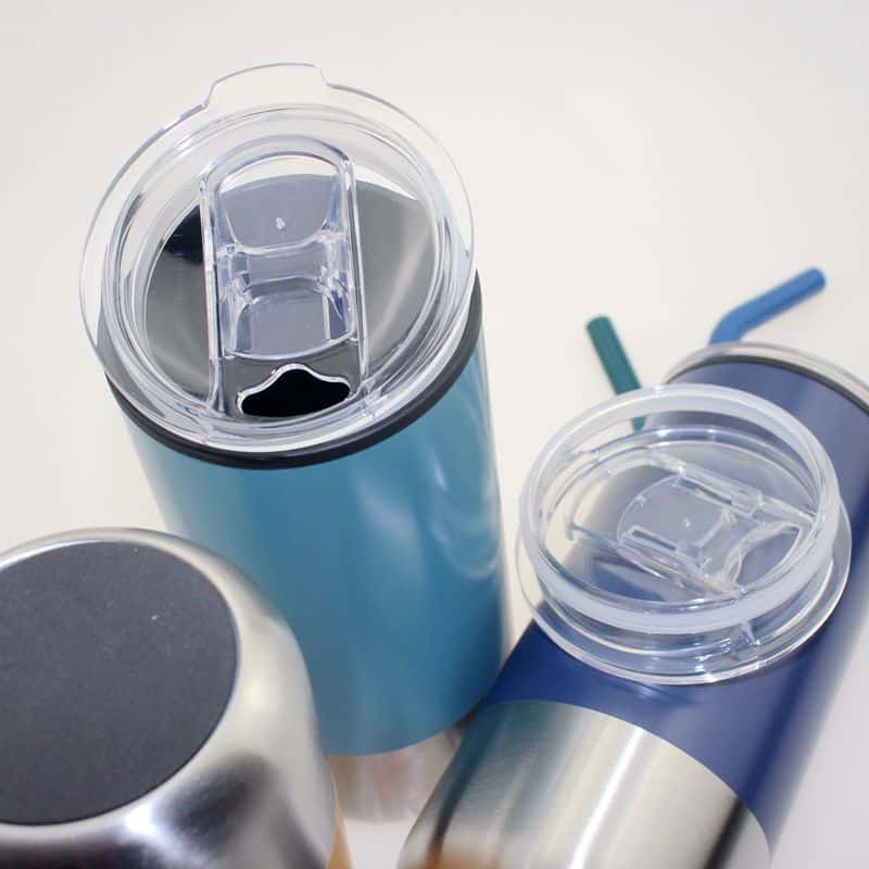 Stainless Steel Tumbler with Straw-16 oz - 图片 4