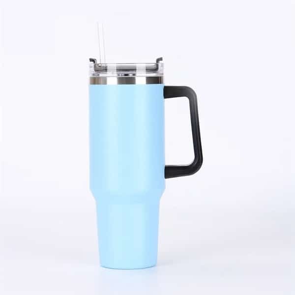 Tumbler With Handle Straw Lid 30oz. - 图片 4